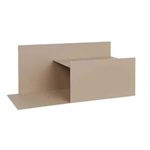 broste Copenhagen Vägghylla, beige, 53 x 24 x 22 cm